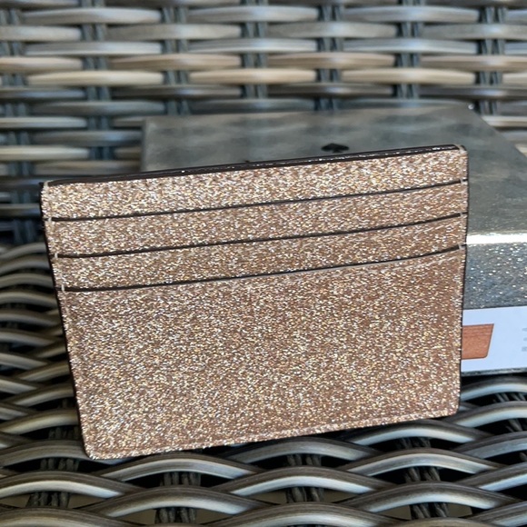 Kate Spade Shimmy Glitter Boxed Small Card Holder - Picture 15 of 16